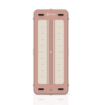 Aquaboard Lovee rose vue produit avec surface antidérapante et repères d’exercices. ::visuel:rose